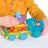 TOMY autode komplekt koos dinosaurus Chase'i ja Roll Raptorsiga, E73251 E73251