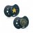 LOVI rõngaslutt silikoon 0-3 m, 2 tk, Stardust green, 22/892_green 22/892_green