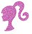 DIAMOND DOTS loominguline komplekt teemantmaal Barbie, DTZ10.011 DTZ10.011