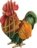 MAKEBUG 3D paberist pusle rooster, MB-D-0015 