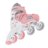 GLOBBER rulluisud Learning Skates 2 in 1, suurus 30–33, pastellroosad, 783-210 