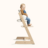 STOKKE söögitool koos turvakaare ja kandikuga TRIPP TRAPP, white, 685500 