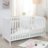 ROBA muudetav voodi koos madratsiga EASY SLEEP, 70x140 cm., White, 0194WE-M 