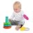 PLAYGRO püramiid rõngad - närimisrõngas Sort And Stack, 4088543 