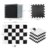 KINDERKRAFT puslematt LUNO, black 