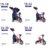 SmarTrike Swirl kolmerattaline jalgratas, sinine/punane, 6502502 