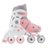 GLOBBER rulluisud Learning Skates 2 in 1, suurus 30–33, pastellroosad, 783-210 