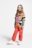 COCCODRILLO püksid REBEL GIRL KIDS, roosa, WC5119101RGK-025-122, 122 cm 