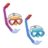 BESTWAY Dominator snorgeldamise mask, assort., 24023 