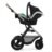 KINDERKRAFT universaalne jalutuskäru MOOV 2 4in1 AIR, moonlight grey, KSMOOV02GRY4000 