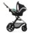 KINDERKRAFT universaalne jalutuskäru MOOV 2 4in1 AIR EVA WHEELS, moonlight grey, KSMOOV2GRYEV400 