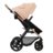 KINDERKRAFT universaalne jalutuskäru MOOV 2 4in1 AIR EVA WHEELS, sand beige, KSMOOV2BEGEV400 