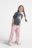 COCCODRILLO püksid NOSTALGIC MEADOW GIRL KIDS, roosa, WC5120102NGK-033-122, 122 cm 