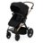 KINDERKRAFT universaalne jalutuskäru MOOV 2 4in1 AIR, pure black, KSMOOV02BLK4000 