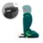 KINDERKRAFT turvatool JUNIOR FIX 2 PLUS, 100-150 cm., Green, KCJUFI20GREPL0N 