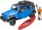 BRUDER Jeep Wrangler Rubicon Unlimited kajaki ja figuuriga, 2529 