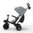 KINDERCRAFT kolmerattaline AVEO 2 Plus, hall, KRAVEO02GRY0000 