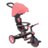 GLOBBER kolmerattaline jalgratas Trike Explorer 4in1, roosa, 632-110 632-110