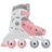GLOBBER rulluisud Learning Skates 2 in 1, suurus 30–33, pastellroosad, 783-210 