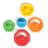BABY EINSTEIN mitmetekstuuriliste mänguasi Stack & Teether, 12356 