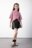 COCCODRILLO püksid CRAFT PUNK GIRL JUNIOR, must, ZC5119401CGJ-021-134, 134 cm 