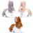 KEEL TOYS pehme mänguasi jänes, 18 cm, assortii, SE1053 