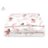 MIMINU 2-osaline voodipesukomplekt Wonderland pink, 100x135, 60x40 cm 