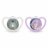 NUK lutt silikon Space Night, 6-18m, 2 tk, SU98 