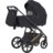 CARRELLO universaalne käru SIGMA 2IN1, Iridium black, CRL-6523 