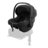 KINDERKRAFT turvahäll I-LITE, 40–87 cm, graphite black, KCILIT00BLK0000 