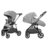 CARRELLO käru COSTA, Platinum Grey, CRL-5534 