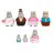 LI'L WOODZEEZ Jõehobu pulmakomplekt vanavanematega, WZ6791 