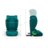 KINDERKRAFT turvatool JUNIOR FIX 2 PLUS, 100-150 cm., Green, KCJUFI20GREPL0N 