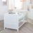ROBA muudetav voodi koos madratsiga EASY SLEEP, 70x140 cm., White, 0194WE-M 