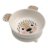 CANPOL BABIES kõrvadega kauss iminapaga 400 ml BabiesBoo Cream, 32/400_cre 