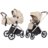 CARRELLO universaalne käru 2in1 VECTOR, Seashell Beige, CRL-6550 