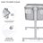 KINDERKRAFT beebivoodi–häll Neste Up 2 FULL, grey, KLNEUP02LGRF000 