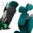 KINDERKRAFT turvatool JUNIOR FIX 2 PLUS, 100-150 cm., Green, KCJUFI20GREPL0N 