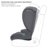 KINDERKRAFT turvatool I-SPARK 2 PLUS I-SIZE, 100-150 cm., Grey, KCISPA02GRYPL00 