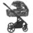 CARRELLO universaalne käru ALFA 2IN1, Rock black, CRL-6522 