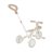 GLOBBER õppekolmerattaline Learning Trike 3in1 Plus, kookospähkli, 738-466 