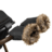 LIONELO kaheosalised kindad käru jaoks, Black, LO-HANDMUFF 