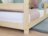 BENLEMI lastevoodi-maja TERY, 80x160 cm., White, 6217/80X160-BIL 