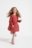 COCCODRILLO dress HEARTS GIRL KIDS, claret, ZC4128101HGK-017-122, 122 cm 