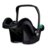 KINDERKRAFT turvahäll MINK PRO i-Size, 40–75 cm, koos alusega MINK FX, black 