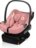 LIONELO turvatool alusega ISOFIX ASTRID I-SIZE, Pink coral, 40-87 cm. 