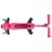GLOBBER tõukeratas Go Up Sporty Lights 360°, erkroosa, 456-610 S 