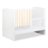 KLUPŚ lastetuba KAROLINA, 120x60 cm., White/Pine 