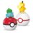 MEGA CONSTRUX POKEMON kahes pakendis Poke-pallid assortii, HXP11 