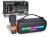 BONTEMPI TECH juhtmevaba kõlar koos juhtmevaba mikrofoni ja RGB tuledega, 491050 